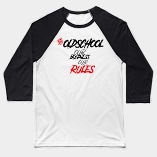 #OldSchool Light Baseball T-Shirt